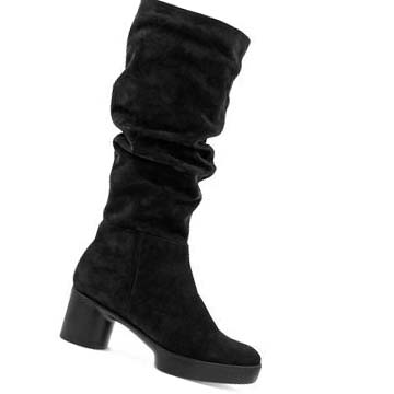 Women's Ecco Shape Sculpted Motion 35 Slouch Boots Black | SG 34TCE